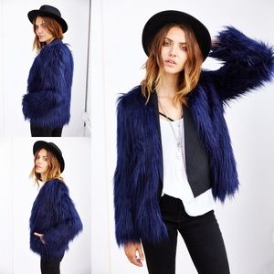 Ladakh x UO Margot Faux Fur Jacket (NWT)